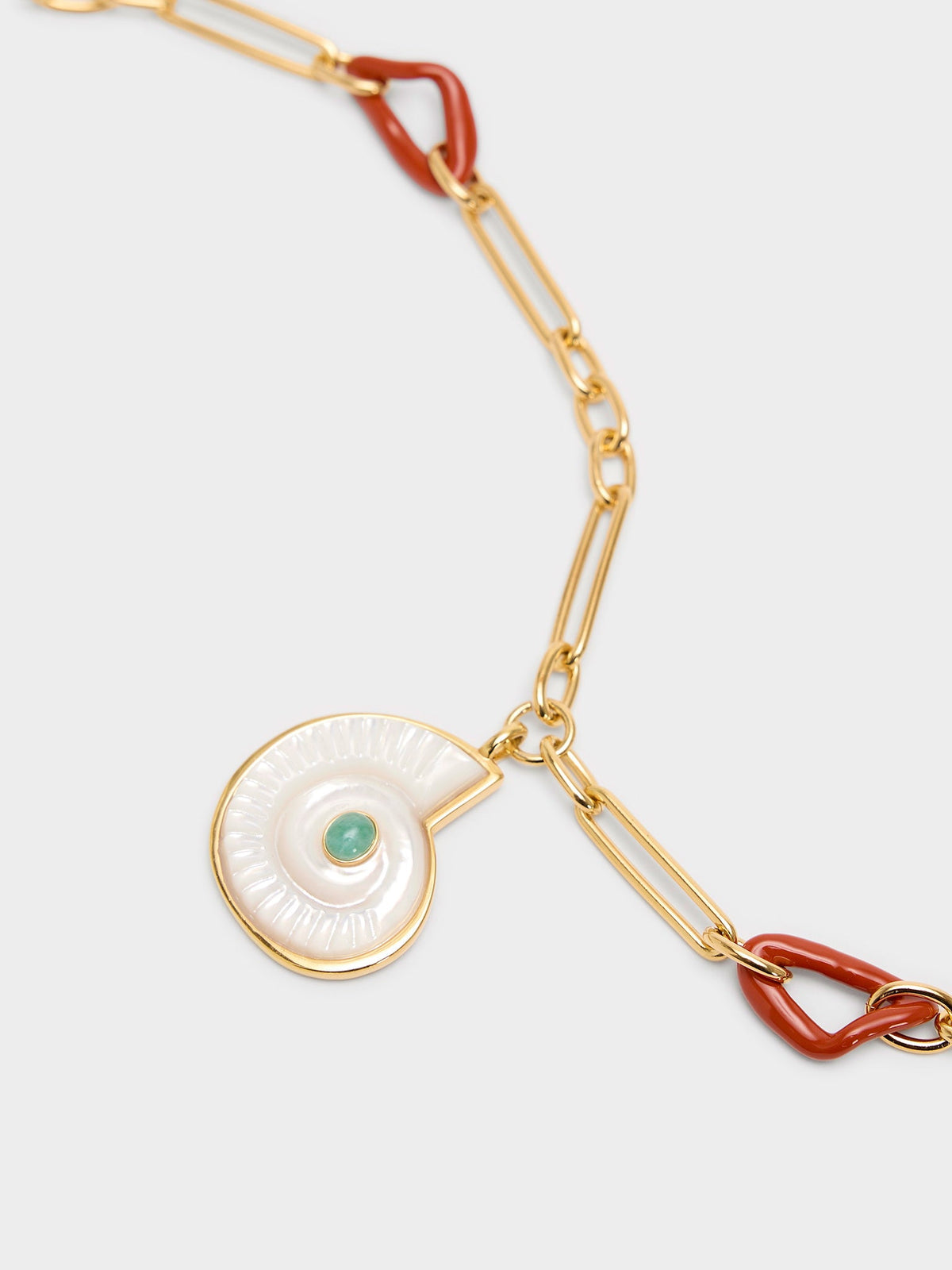 Lizzie Fortunato Sirena Shell Necklace