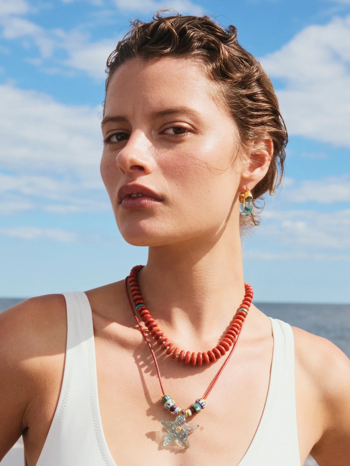 Lizzie Fortunato Mare Cord Necklace