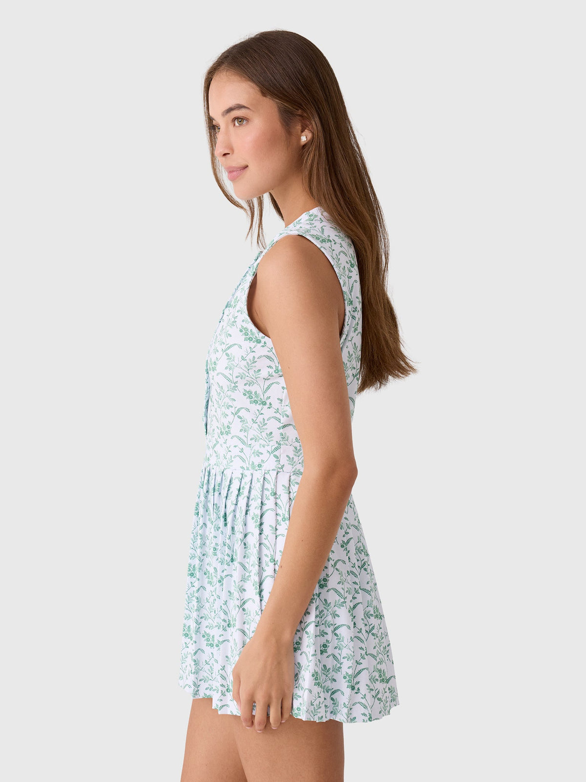 Byrdie Women's P-Town Pleated Mini Dress