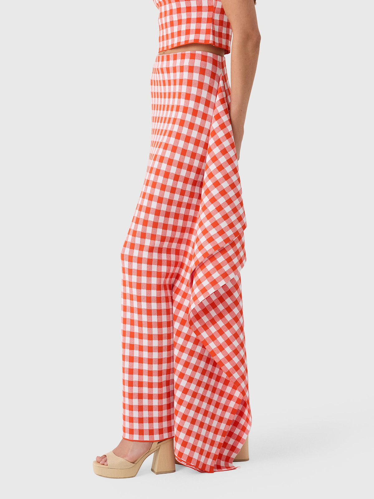 Awake Mode Women's Knitted Side Panel Maxi Skirt