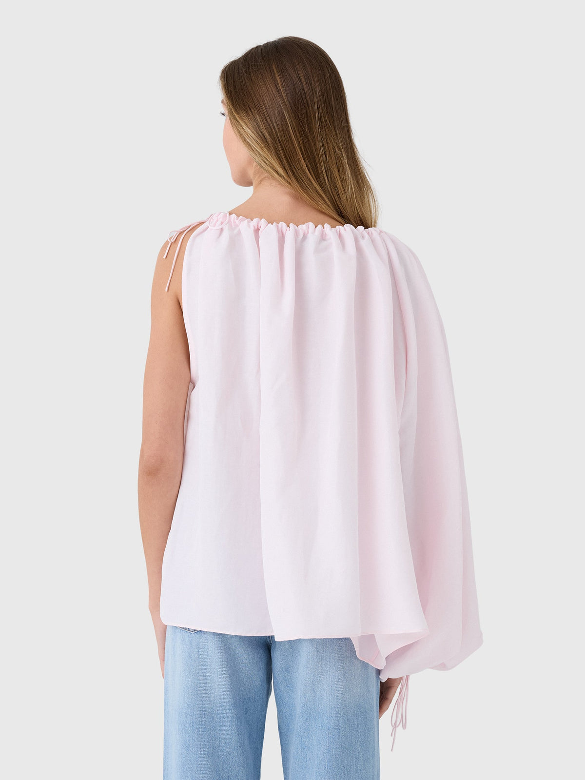 Awake Mode Women's One-Sleeve Voluminous Top