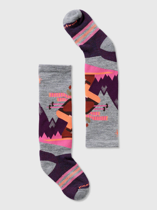 Smartwool Kids' Wintersport Full Cushion Mountain Moose OTC Socks