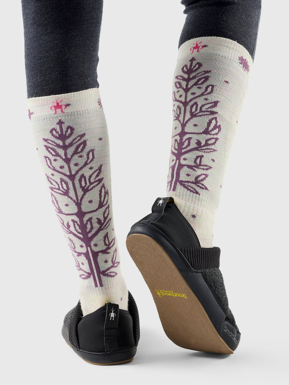 Smartwool Women's Ski Full Cushion Ice Blossom OTC Socks
