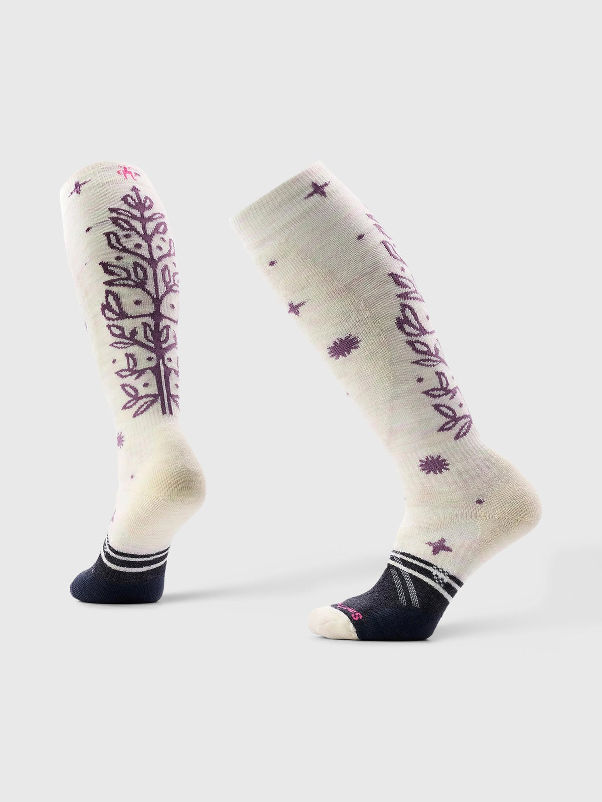Smartwool Women's Ski Full Cushion Ice Blossom OTC Socks