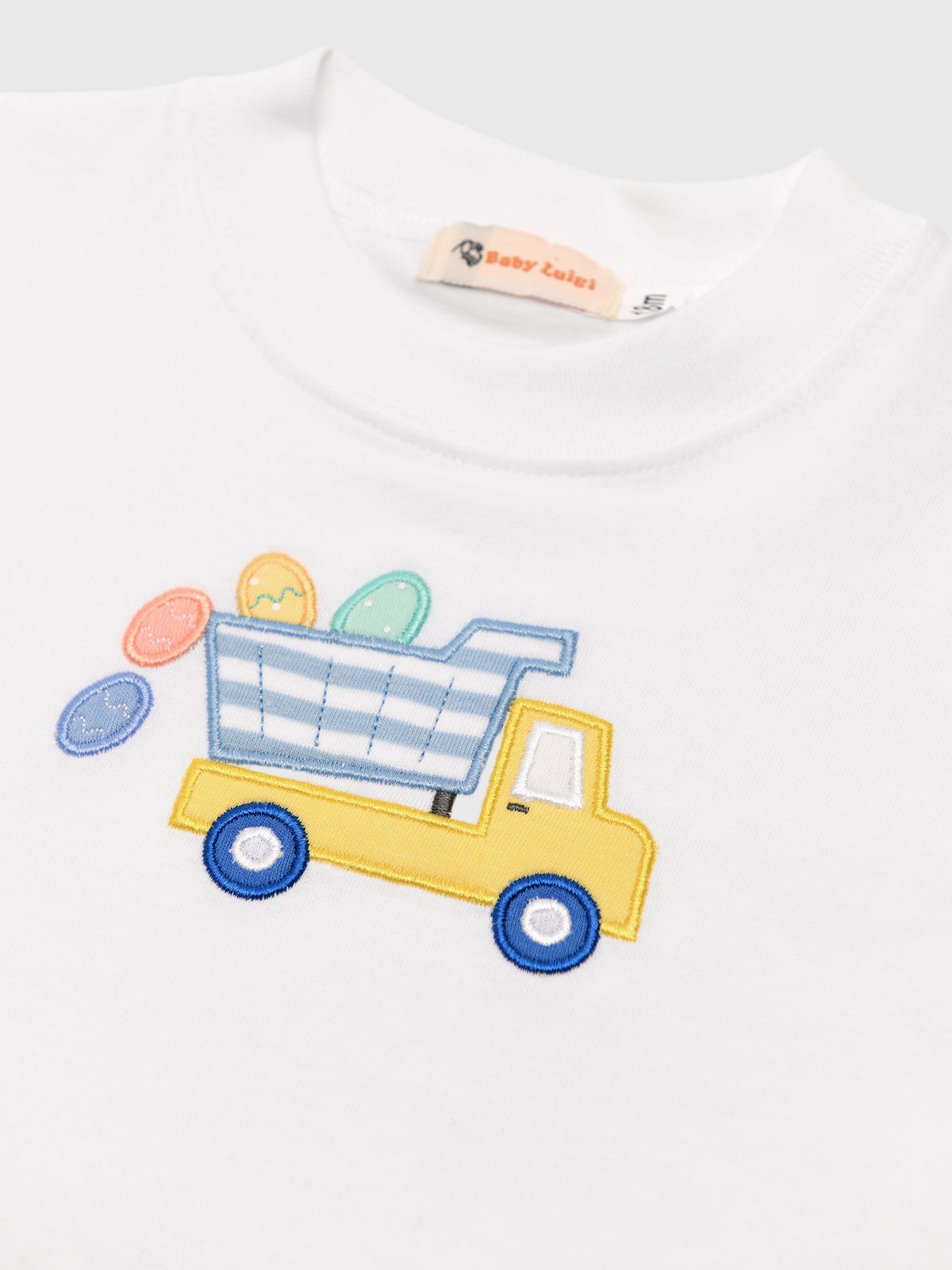 Luigi Boys' Easter Egg Truck Short Sleeve Tee
