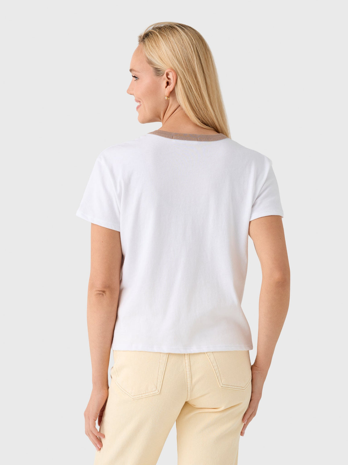 Perfect White Tee Women's Billie Ringer Tee