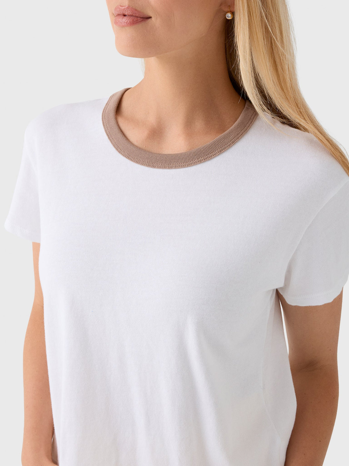 Perfect White Tee Women's Billie Ringer Tee