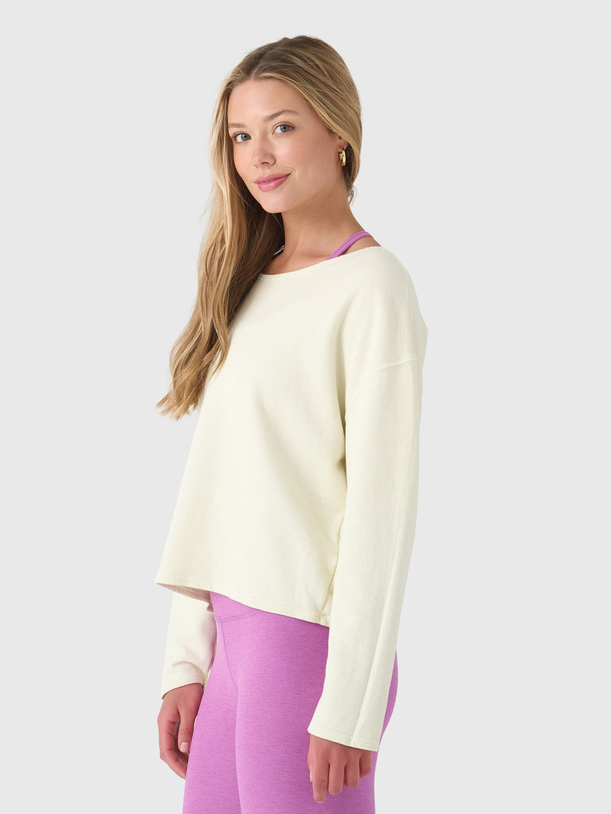Perfect White Tee Women's Briana French Terry Tee
