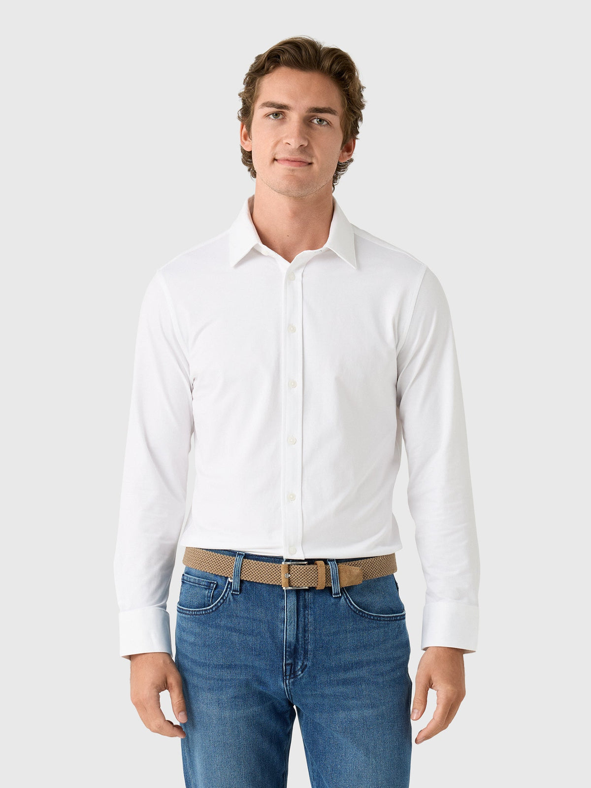 Mizzen+Main Men's Trim Newport Dress Shirt