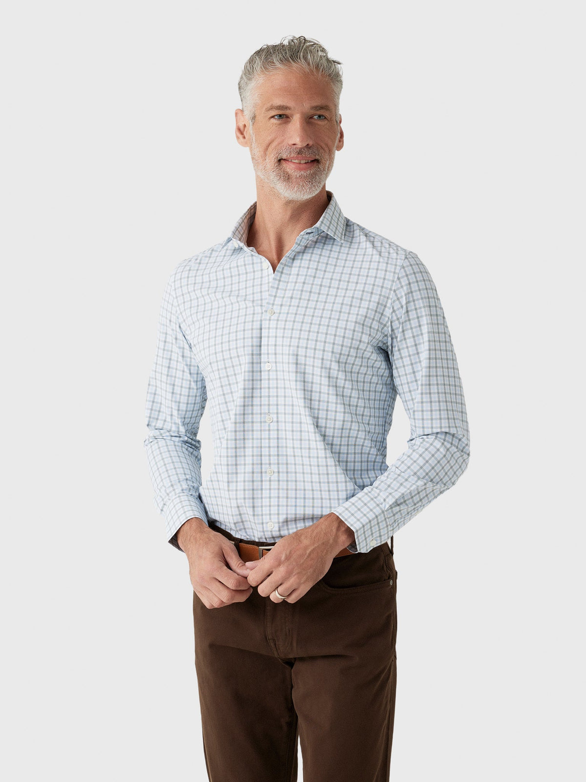 Mizzen+Main Men's Trim Leeward Dress Shirt