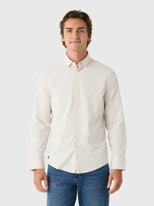 Mizzen+Main Men's Trim Leeward No Tuck Dress Shirt