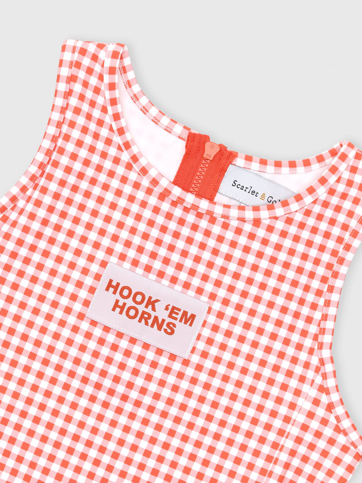 Scarlet And Gold Girls' The Grace Gingham Dress