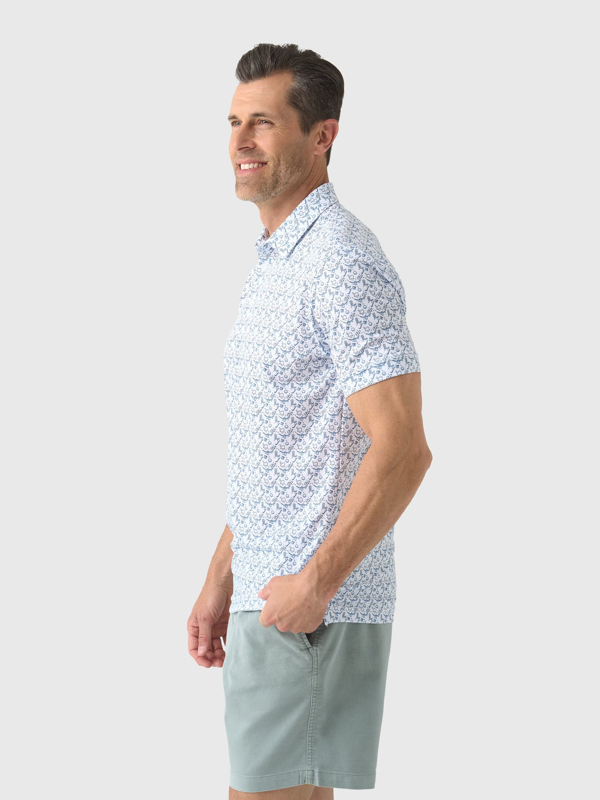 Mizzen+Main Men's Trim Versa Polo