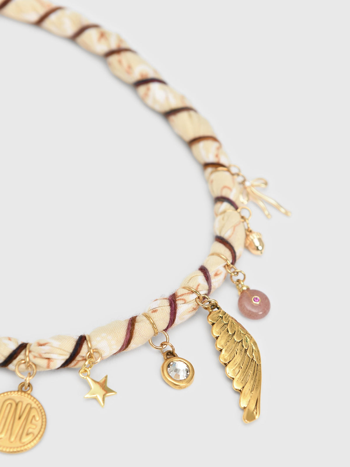 Bandana Moon Twisted Bandana Necklace