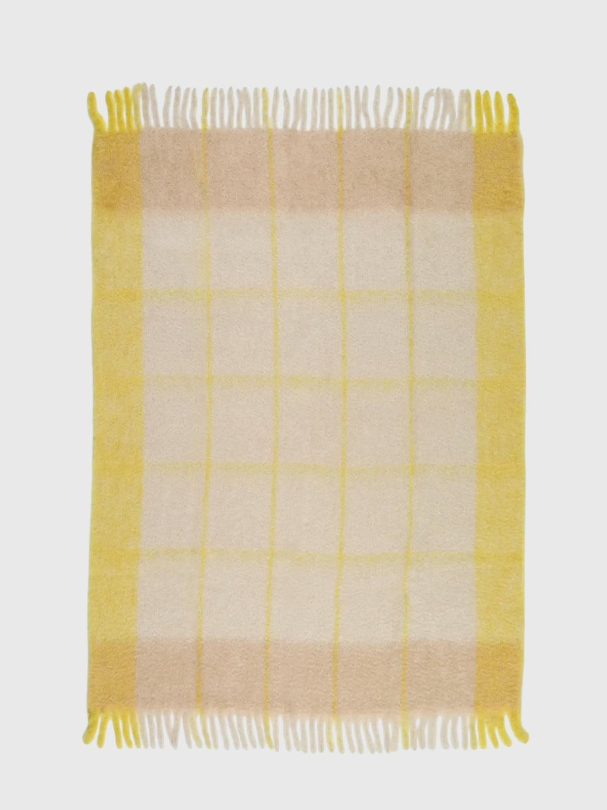 Mantas Ezcaray Twist Frame Throw Blanket