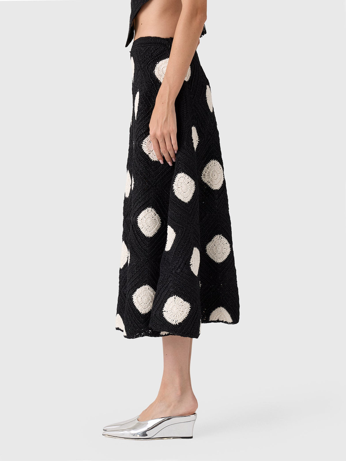 Simon Miller Women's Zorah Crochet Skirt