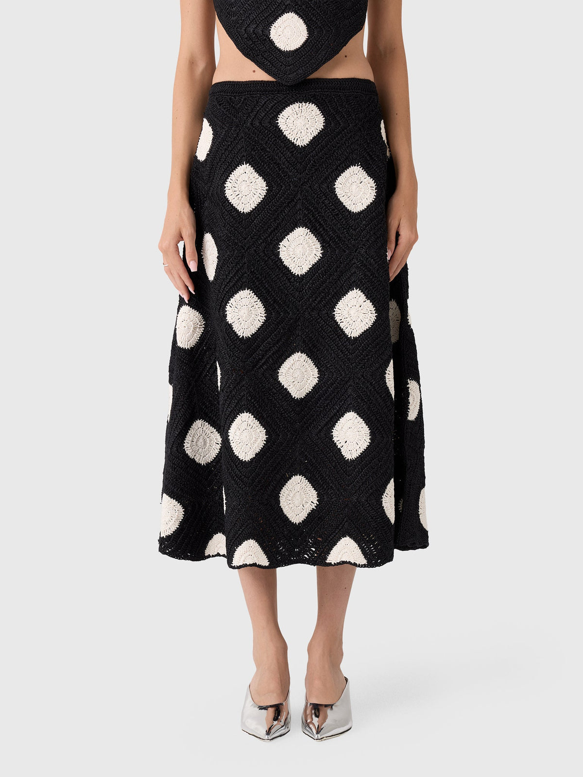 Simon Miller Women's Zorah Crochet Skirt