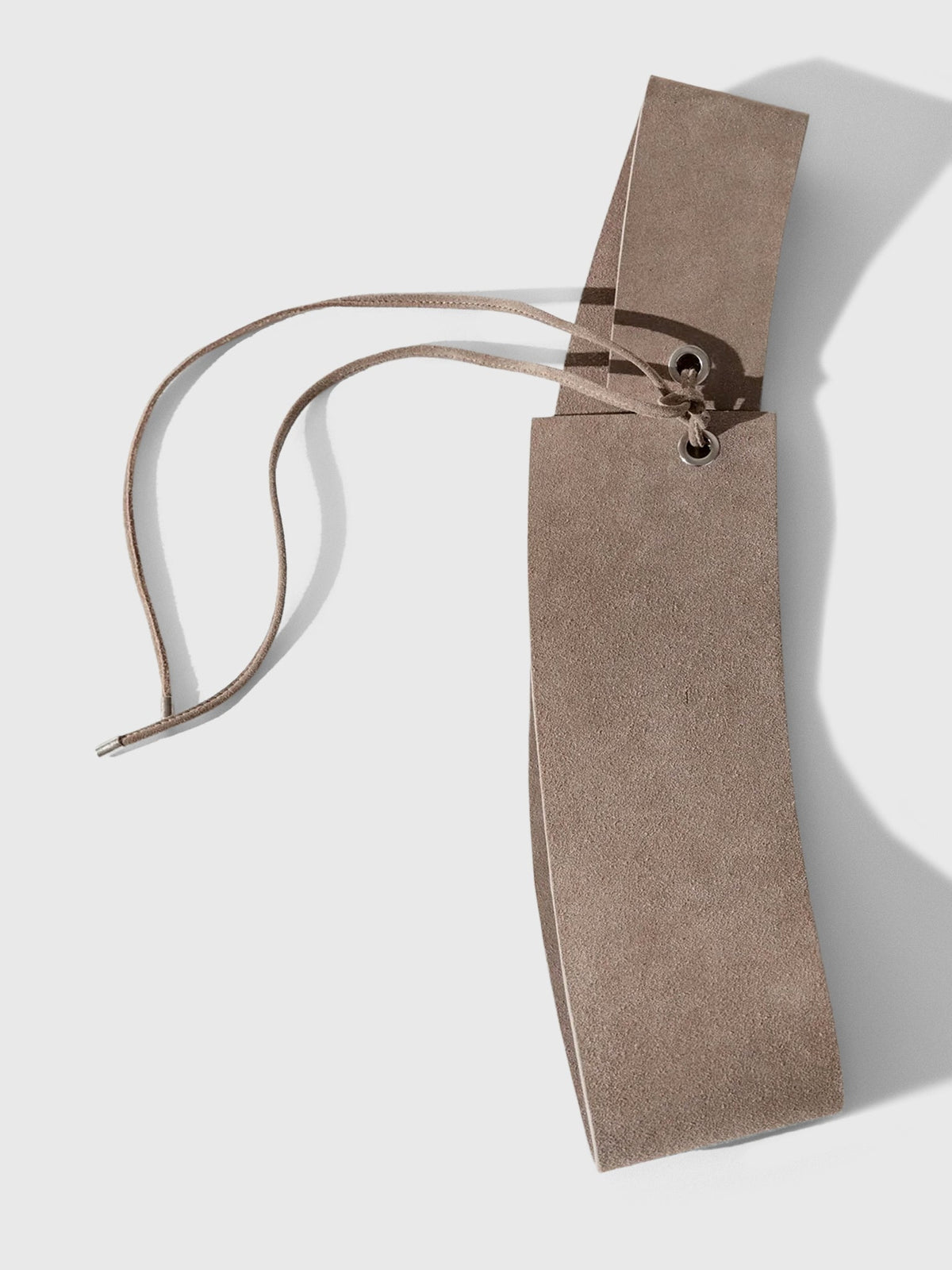 St. Agni Women's Suede Asymmetric Belt