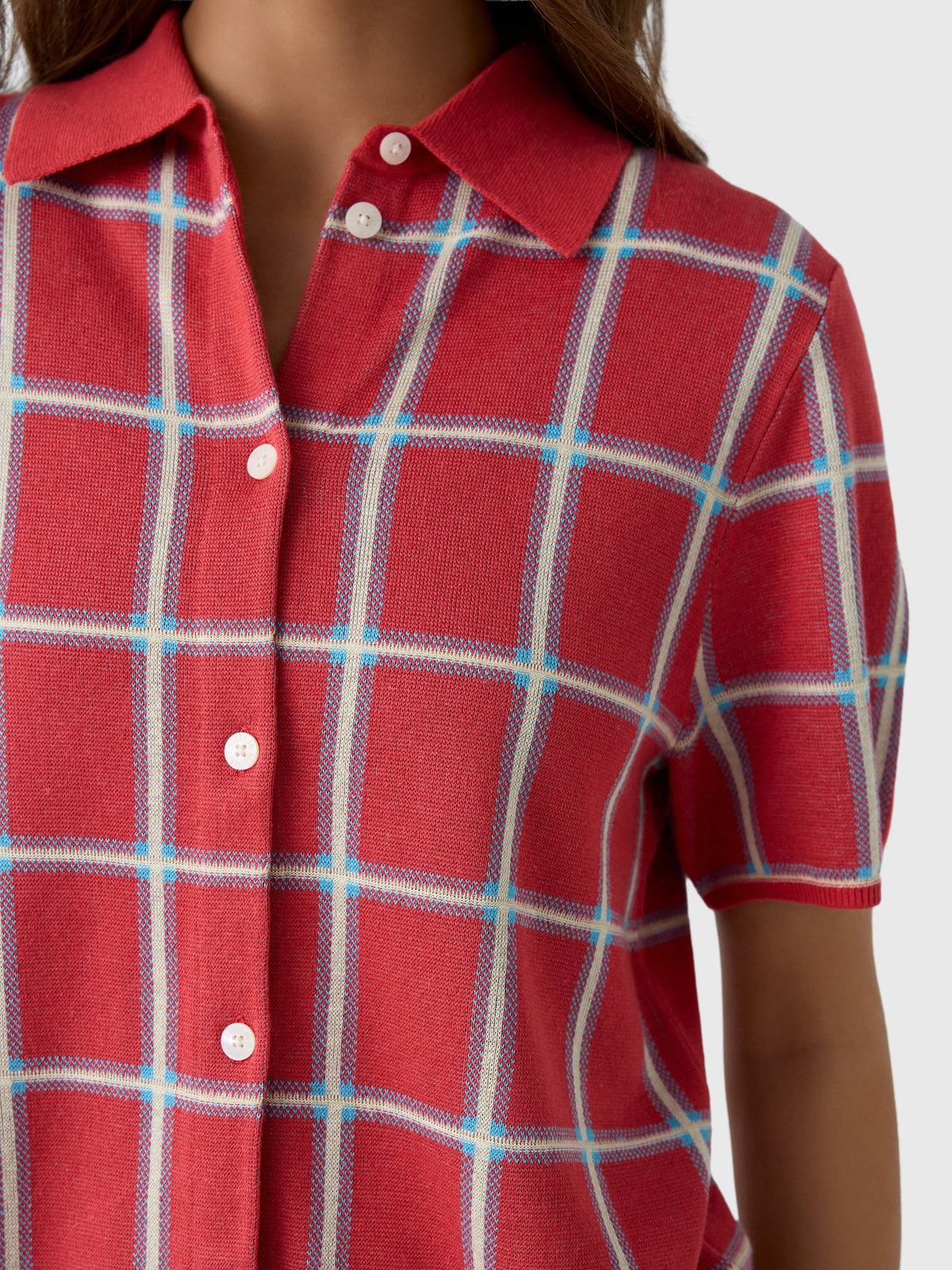 Guest In Residence Women's Picnic Plaid Shirt