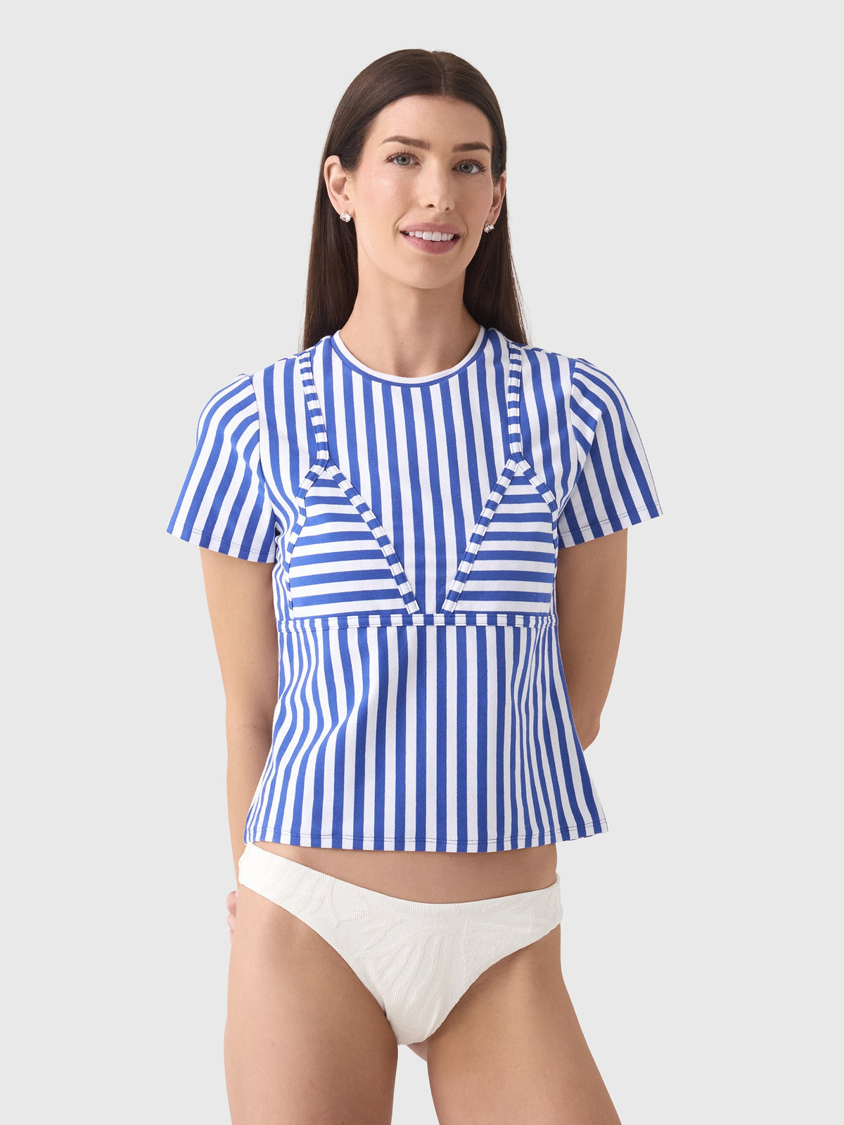Simon Miller Women's Kini Striped Tee