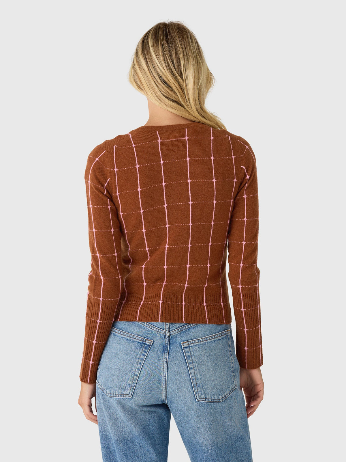 Guest In Residence Women's Jane Checker Cardigan