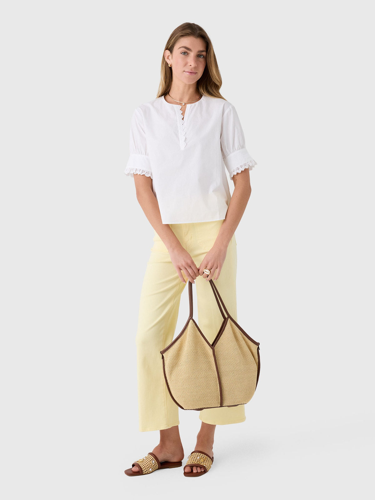 Frame Women's The Keepsake Popover Top