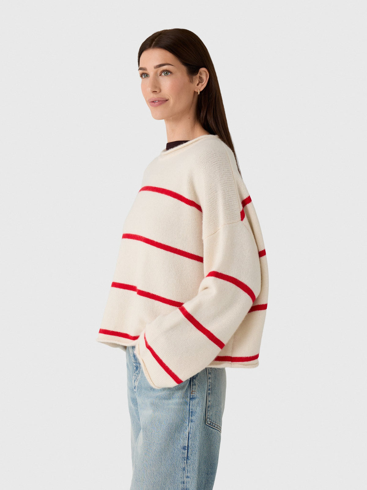 Frame Women's The Rolled Hem Sweater