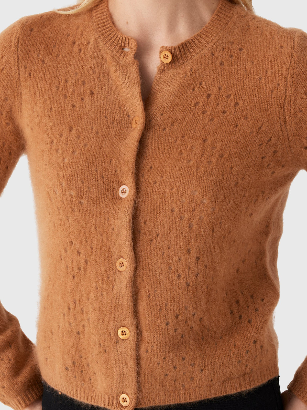 Frame Women's The Cashmere Airy Teddy Cardi