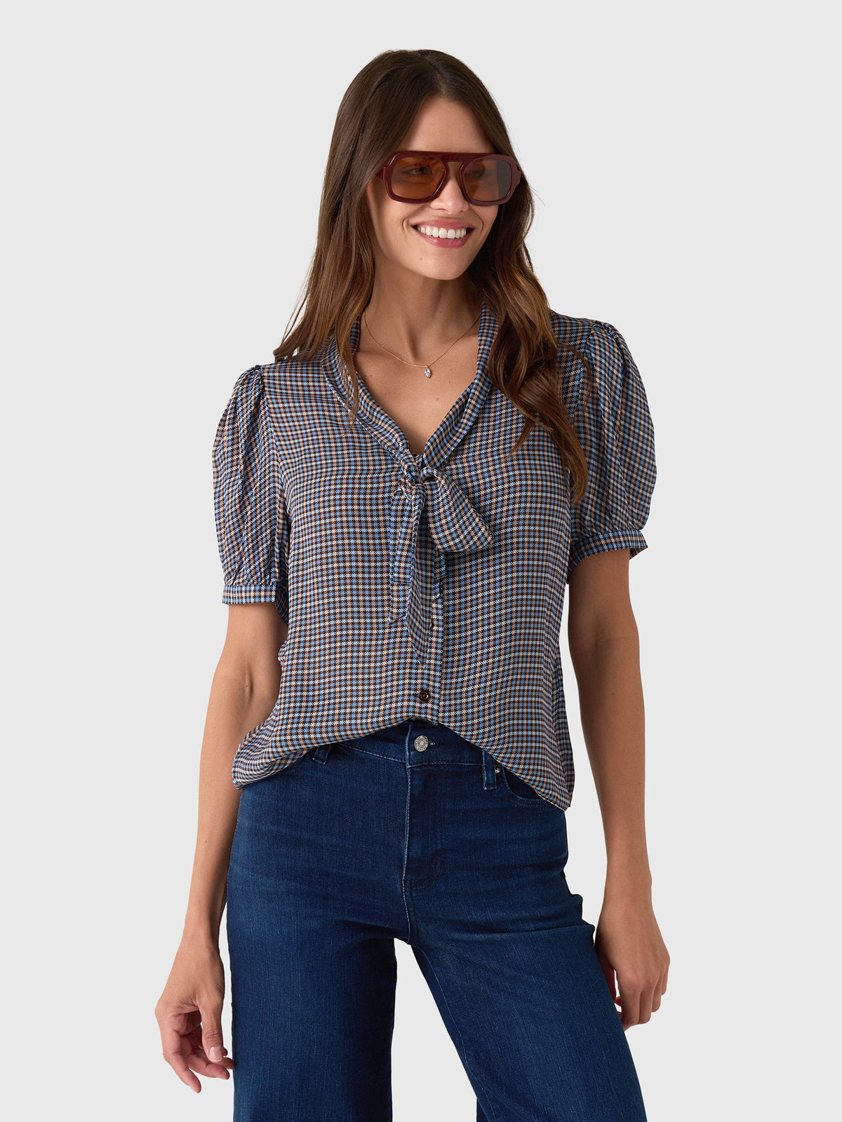 Frame Women's The Sonnet Blouse