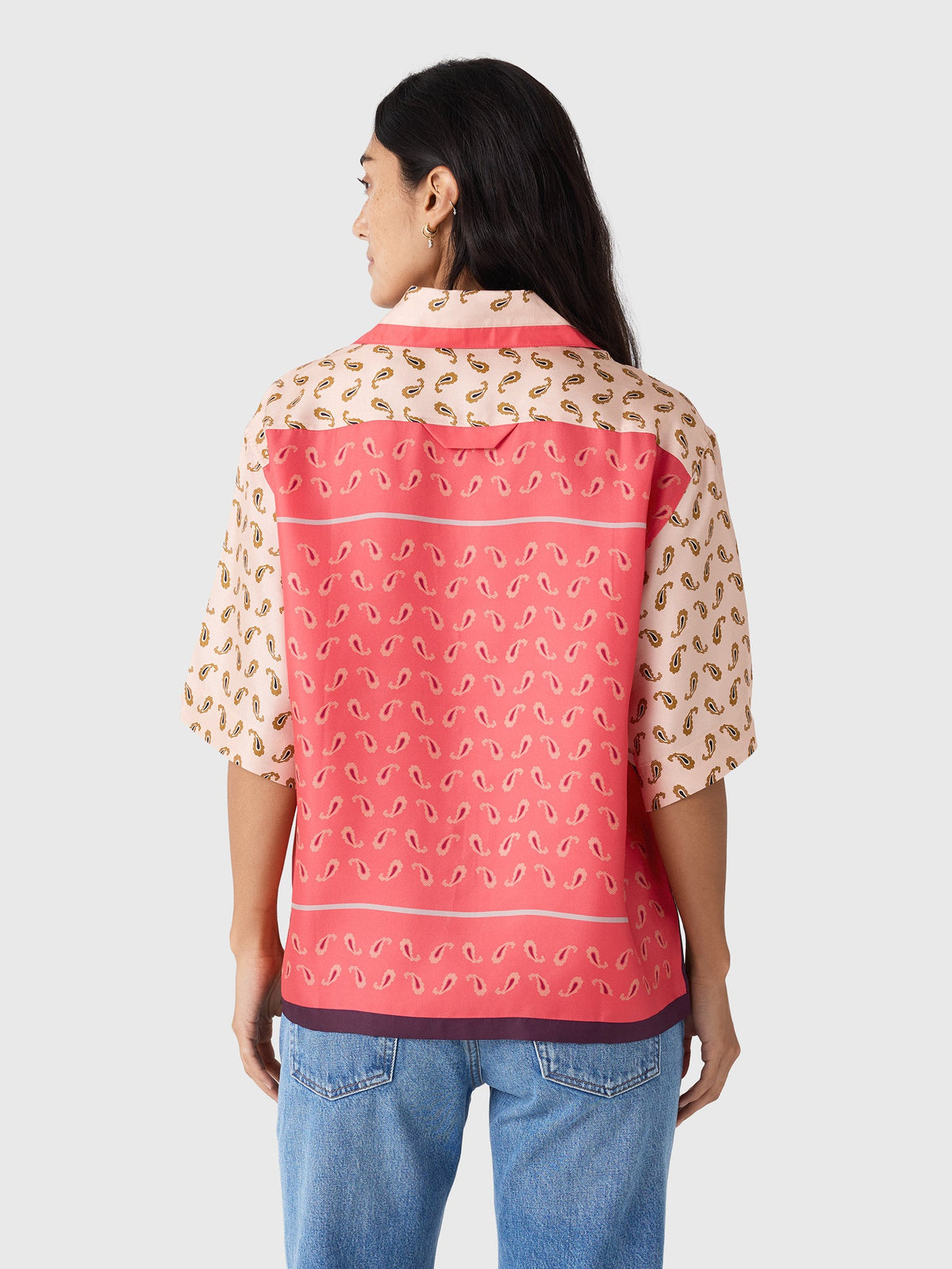 Otzio Women's Boxy Short Sleeve Shirt