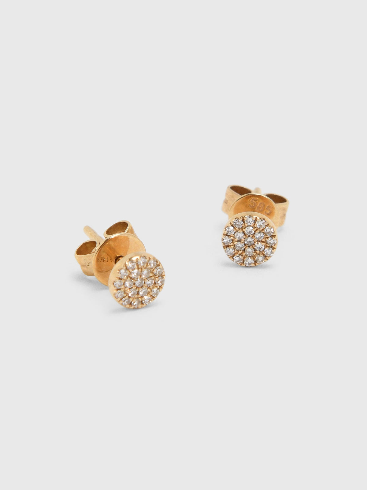 Francie B. Well Rounded Diamond Earrings