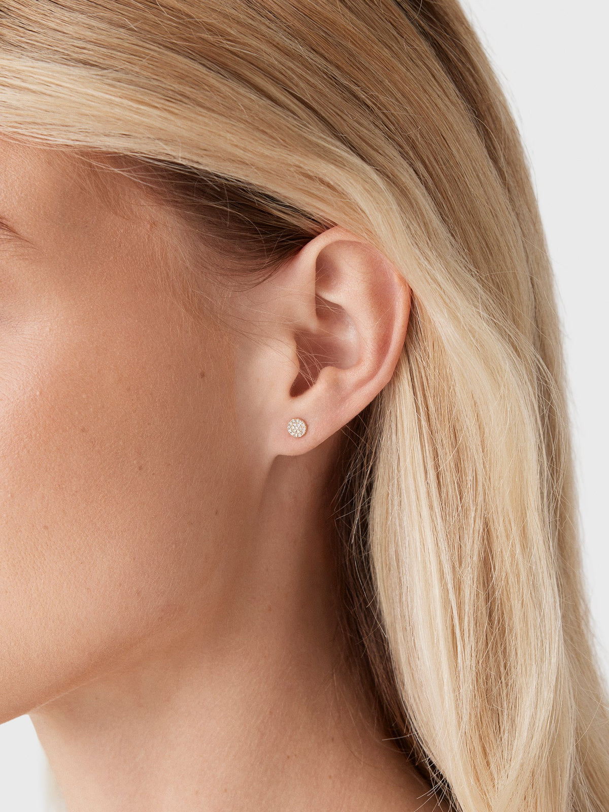 Francie B. Well Rounded Diamond Earrings