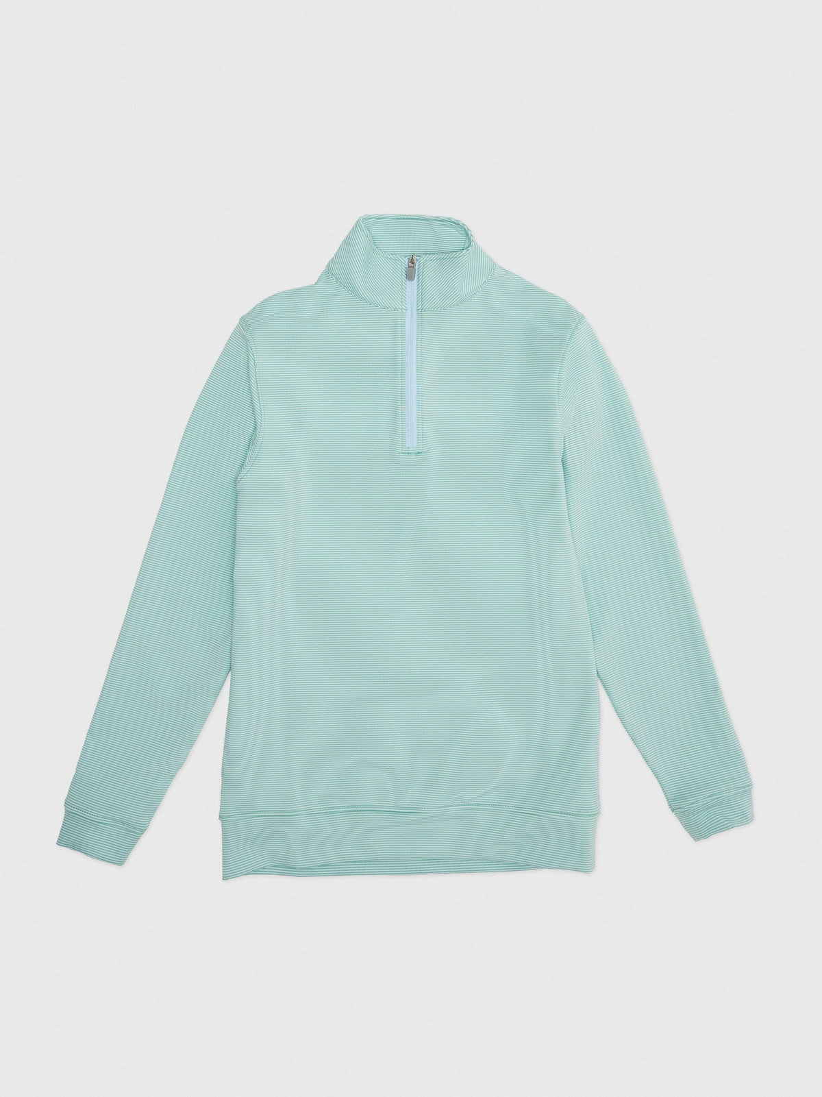 Peter Millar Youth Collection Boys' Perth Sugar Stripe Performance Quarter-Zip