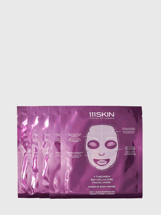 111SKIN Y Theorem Bio Cellulose Facial Mask 5 Pack