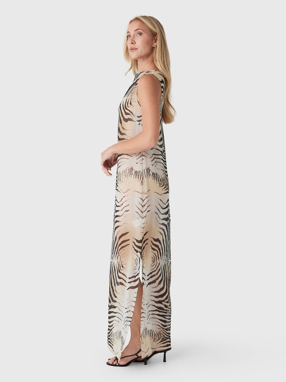 Paris Georgia Women's Zebra Slip Dress