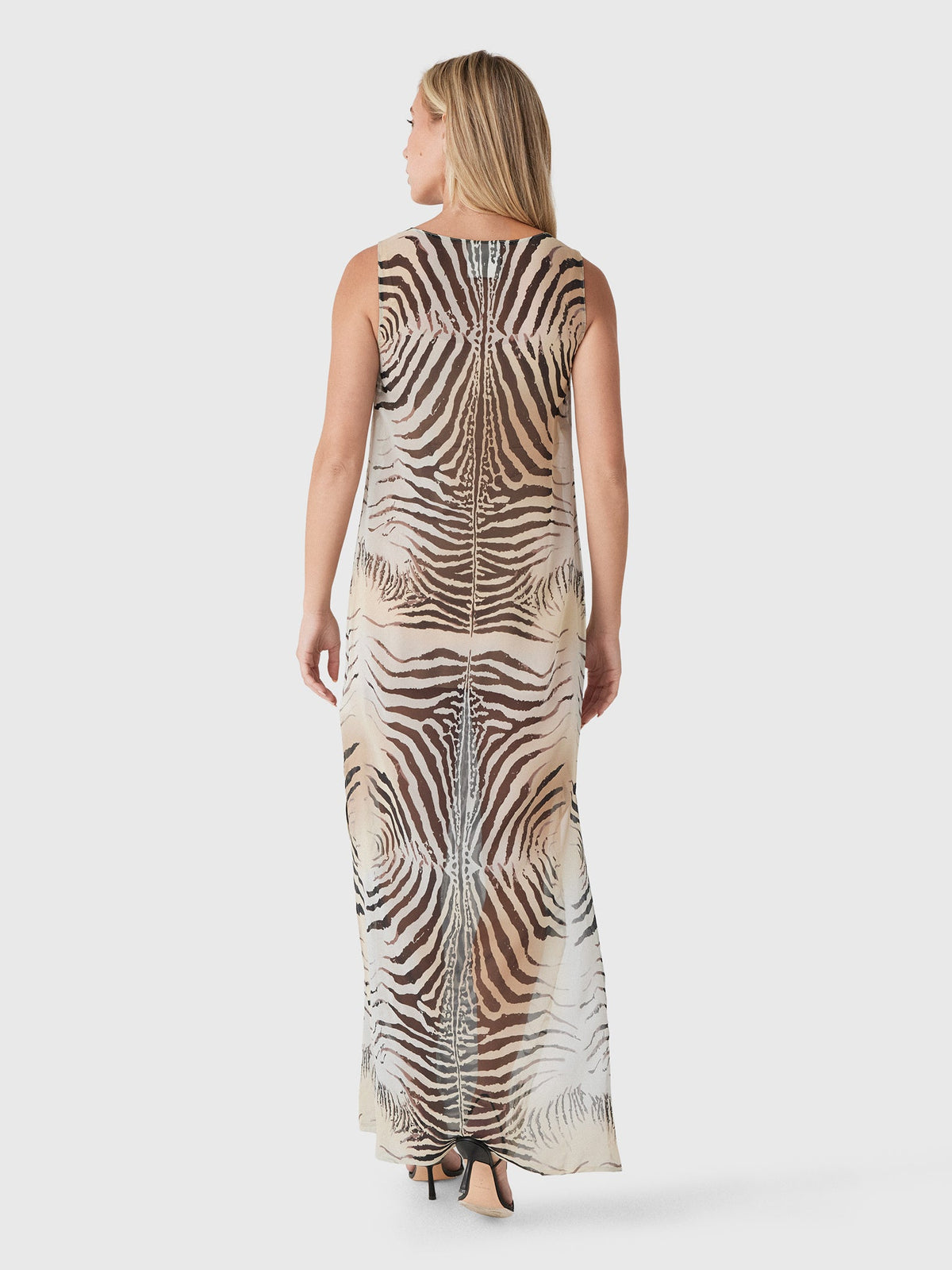Paris Georgia Women's Zebra Slip Dress