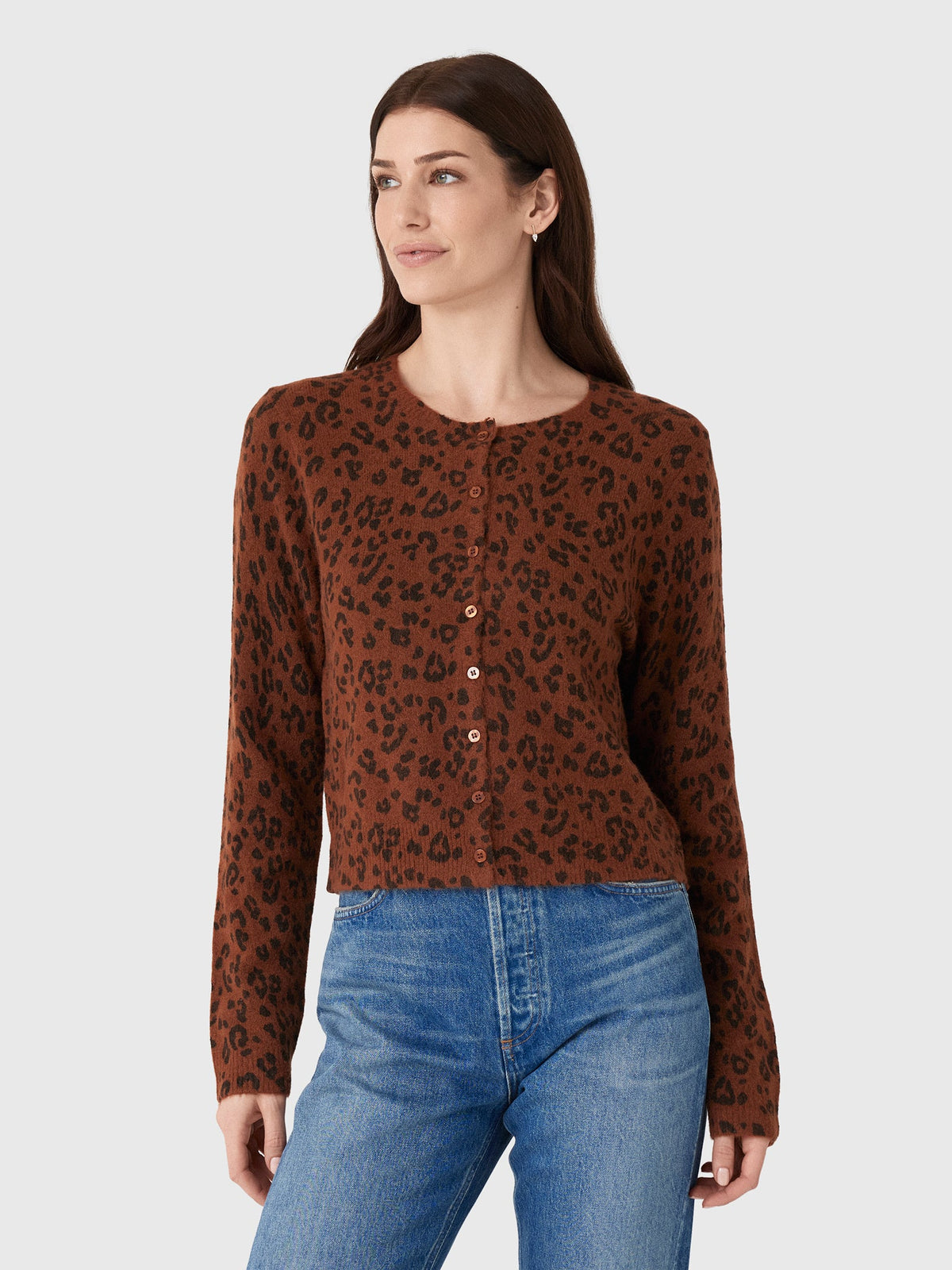 Z Supply Women's Medina Leopard Cardigan
