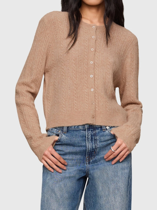 Z Supply Women's Medina Pointelle Cardigan