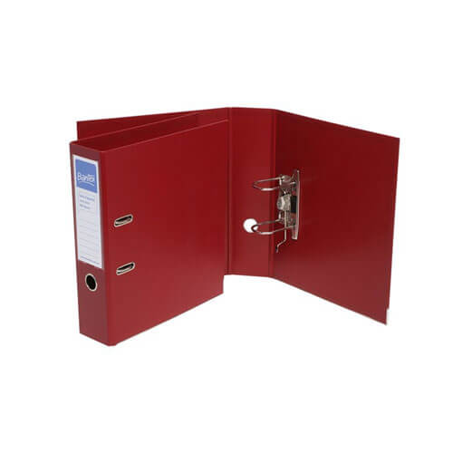 Bantex Ecoboard Lever Arch File 85mm A4 - Black