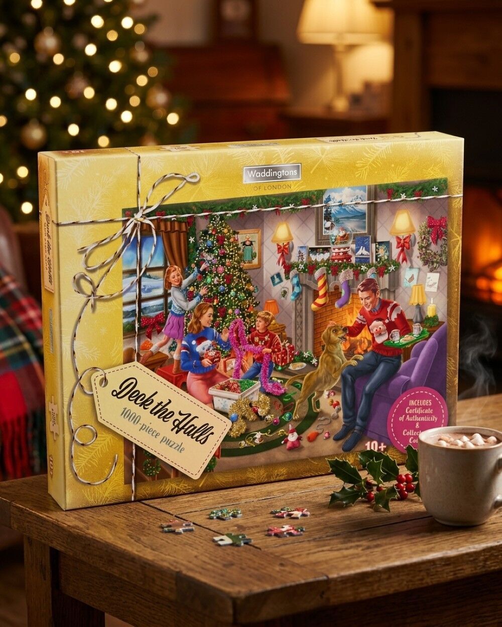 Waddingtons Of London Deck The Halls 1000 Piece Jigsaw PuzzleVarious
