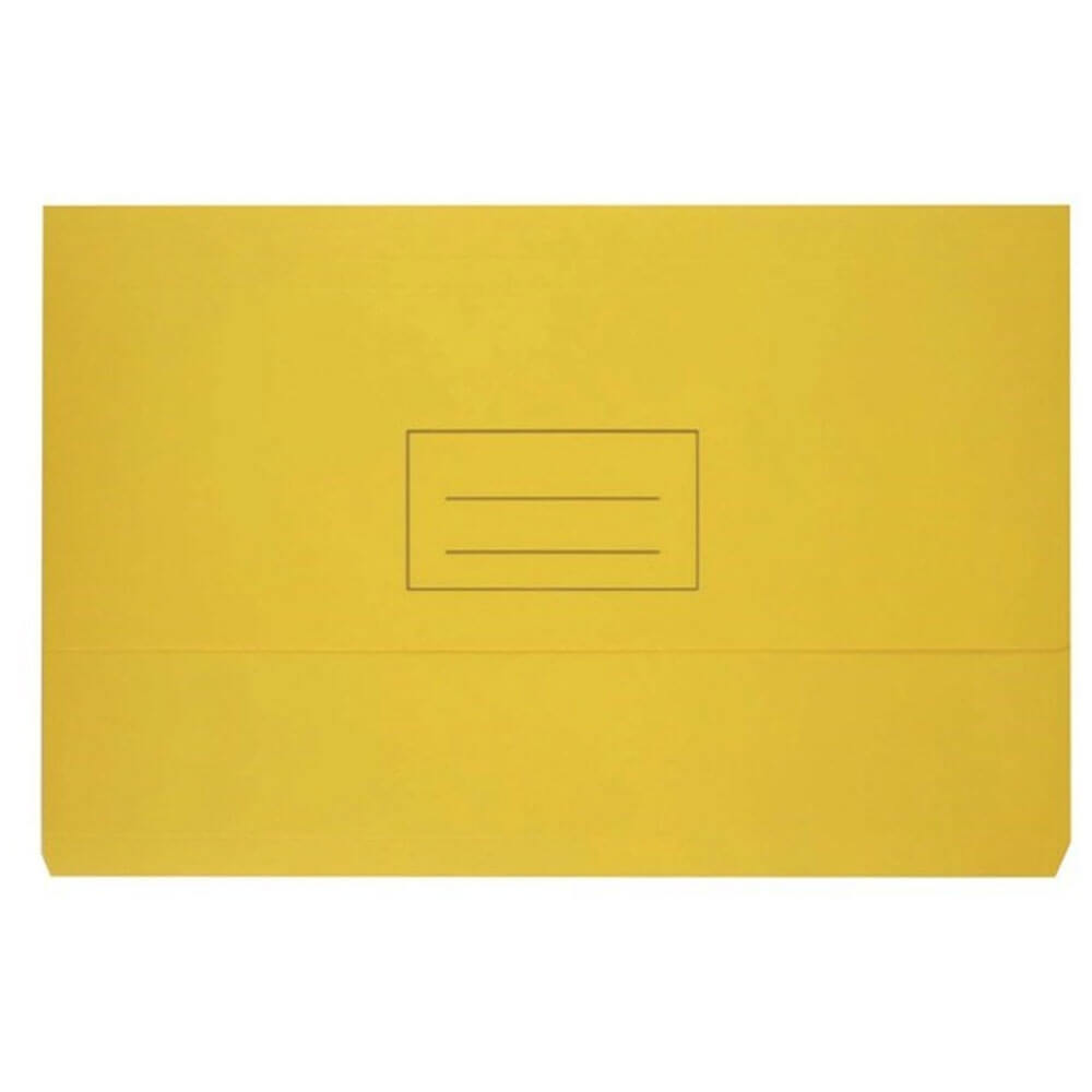 Bantex Board Document Wallet (Foolscap) - Yellow