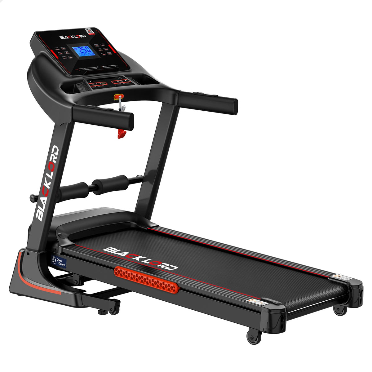 BLACK LORD Treadmill Electric Auto Incline Home Gym Exercise Run Machine EXP32