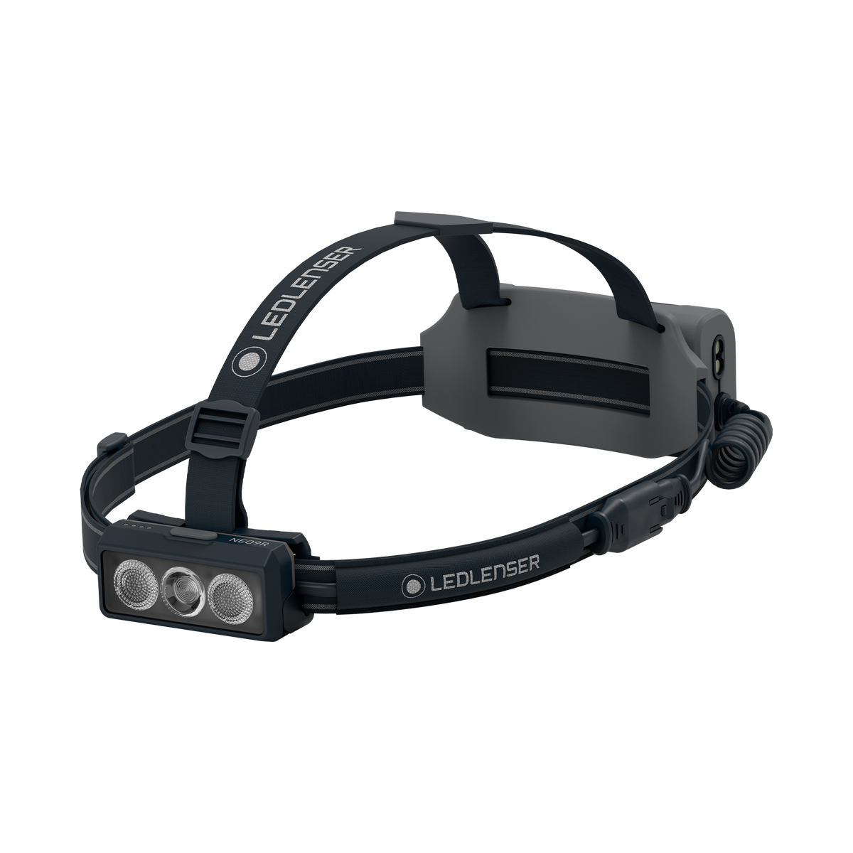 Ledlenser NEO9R Running Headlamp 1200lm Rechargeable LED - Grey