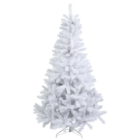 2m Arctic White Artificial Christmas Tree | 770 Tips & Hinged BranchesWhite
