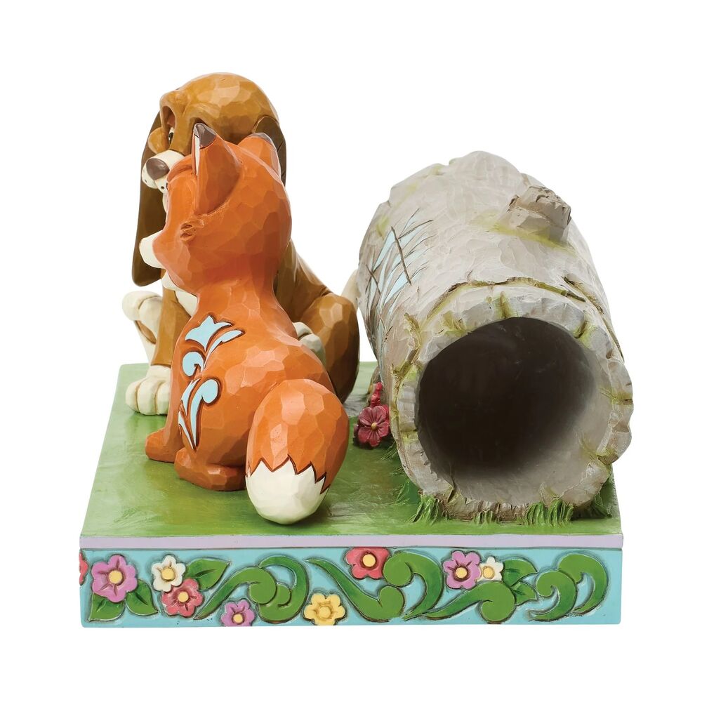 Jim Shore Disney Traditions - The Fox and the Hound - An Unlikely Friendship