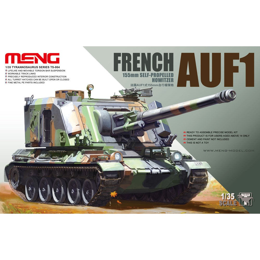 Meng 1/35 French AUF1 155mm Self-Propelled Howitzer