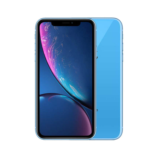 Apple iPhone XR 128GB (Blue) [~Refurbished: Excellent]