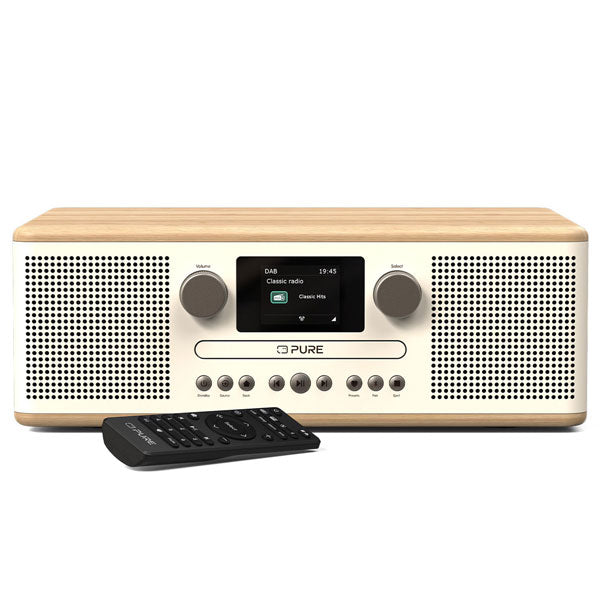 Pure Classic C-D6 DAB+/FM Radio - Cotton White