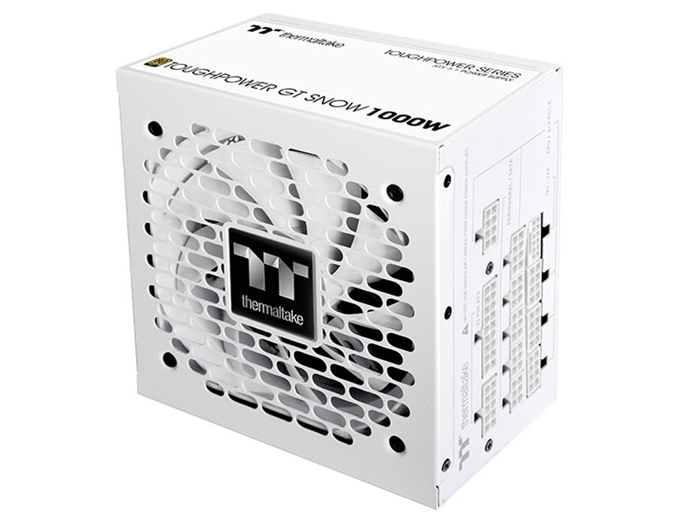 Thermaltake Toughpower GT 1000W 80+ Gold Fully Modular ATX 3.1 Power Supply - Snow White