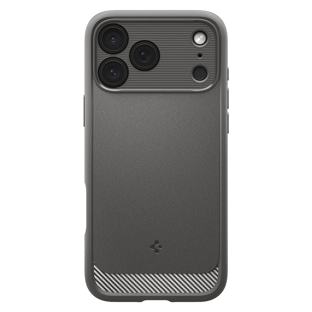 Spigen Apple iPhone 17 Pro Rugged Armor (MagFit) Case - Grey